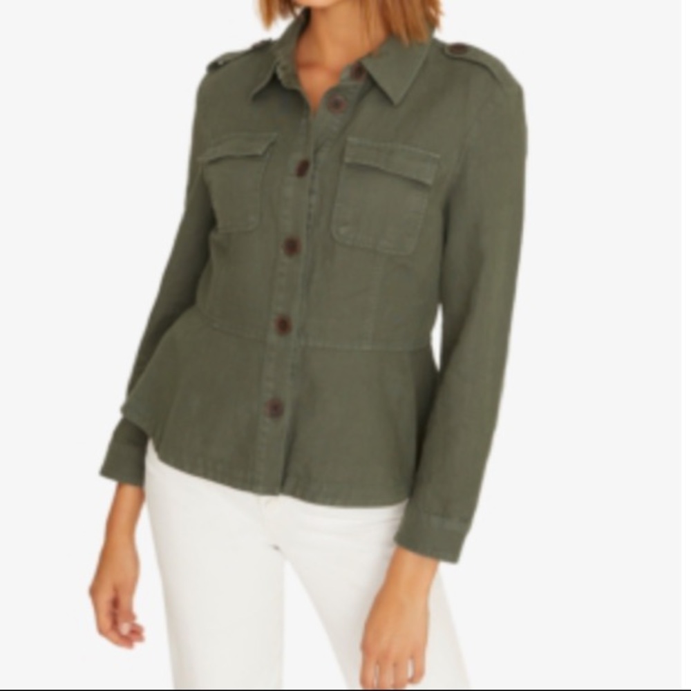 Sanctuary Mystic Mesa Linen Jacket Size Small